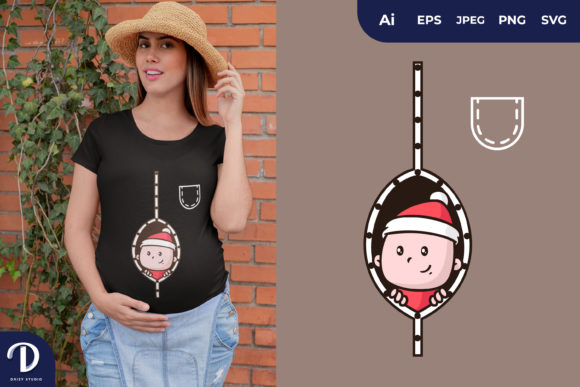 Baby Peeking Shirt Graphics: Illustrations Review