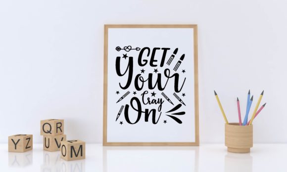 Get Your Cray on Svg: Graphics for Crafts & POD