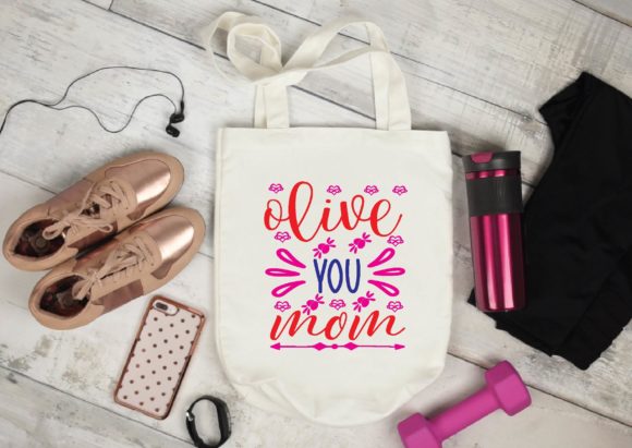 Olive You Mom SVG: Graphics & Crafts Asset Review
