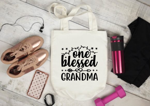 One Blessed Grandma Svg: Graphics for Crafts